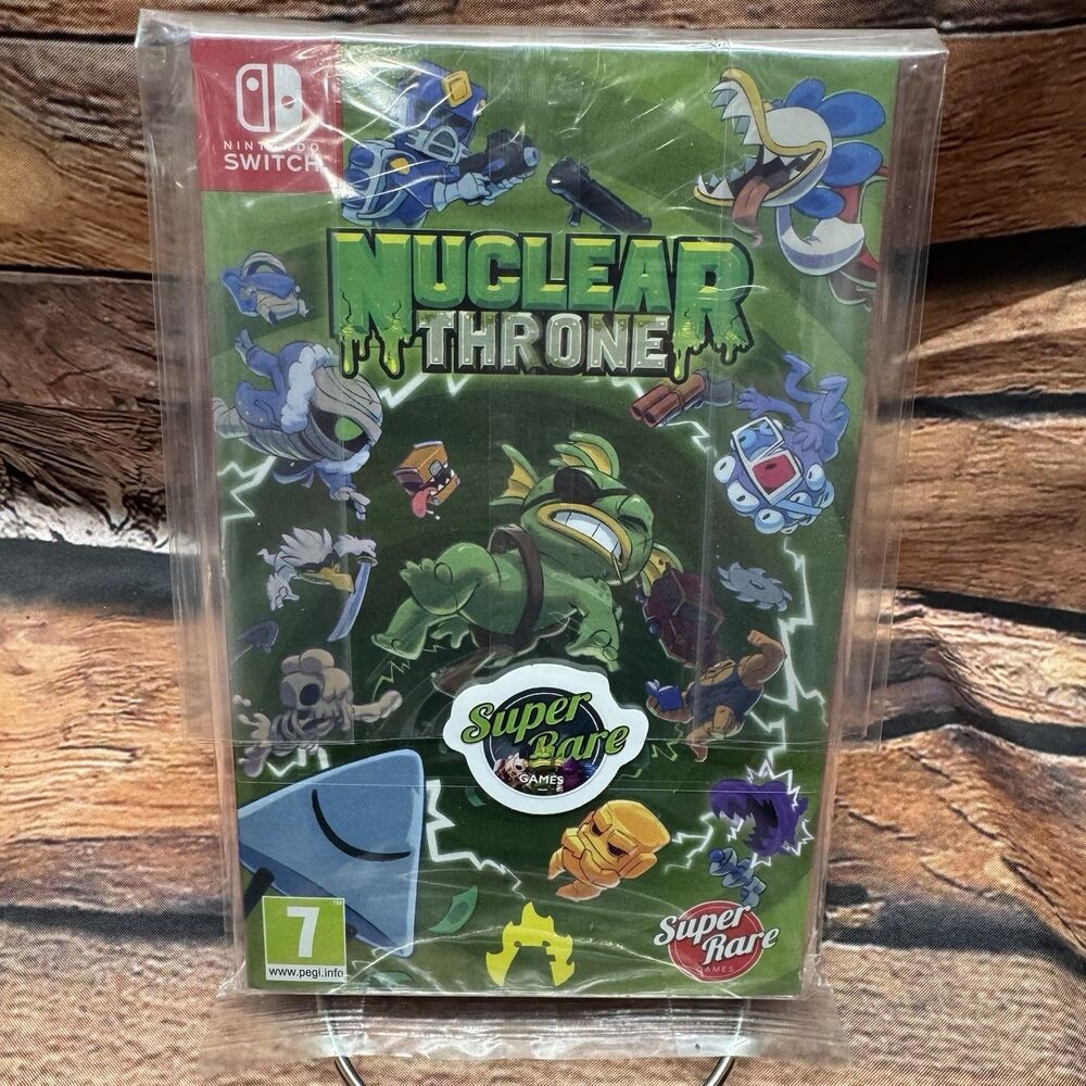 Nuclear Throne Nintendo Switch Sealed Brand New SRG 126 Super Rare Games Cards